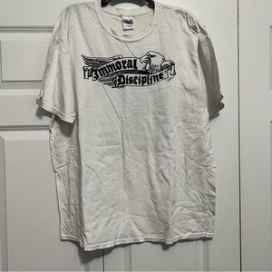 Vintage Early 2000 Original Immoral Discipline Band Shirt Skze XL